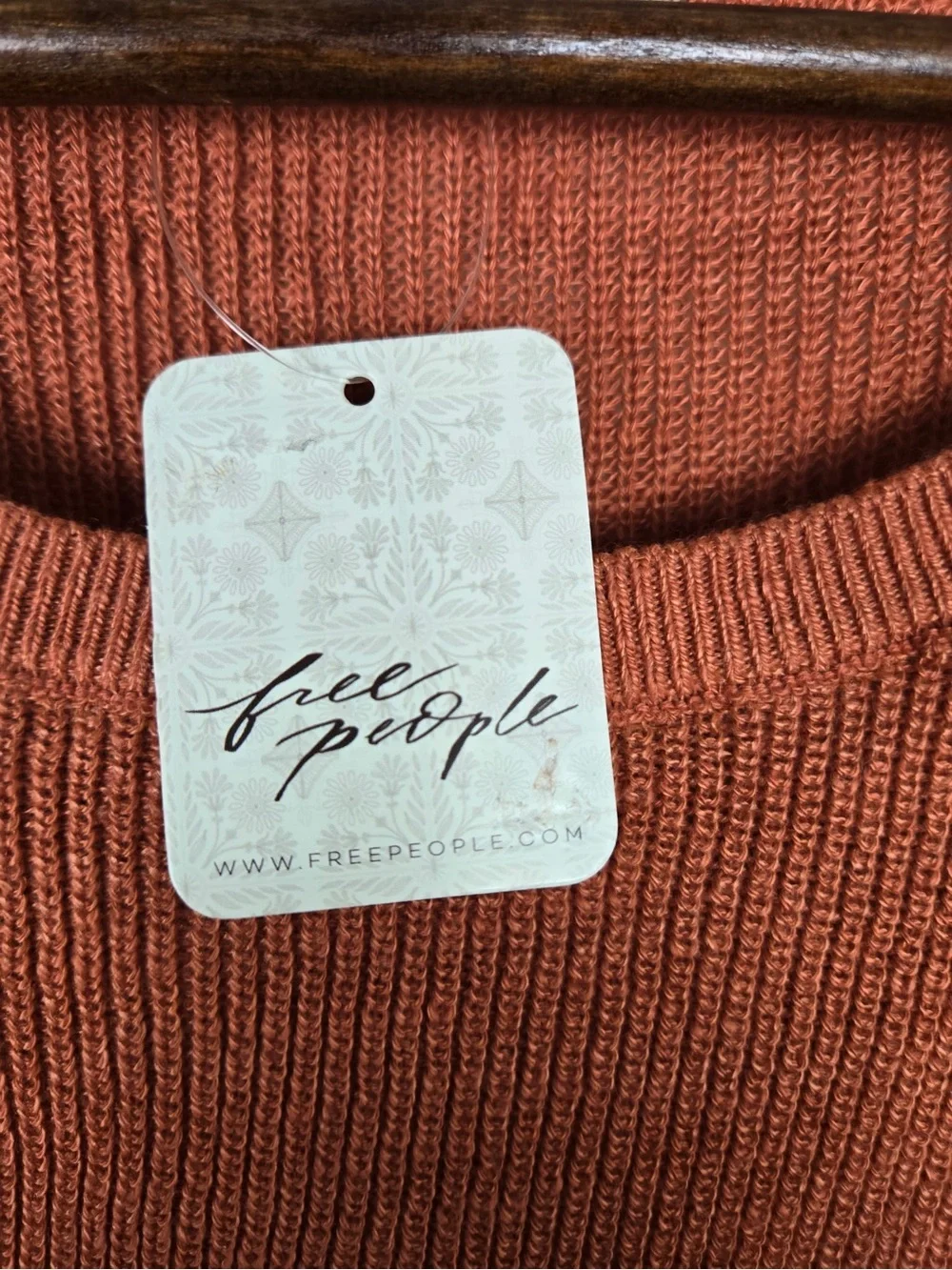 Free People Free-Est Spencer Tie Waist Knit Mini Dress M